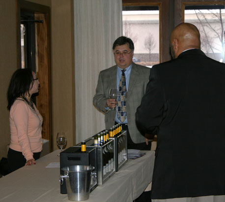 Stone Creek Wine testing