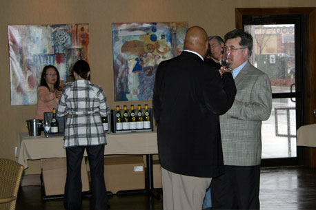 Stone Creek Wine testing
